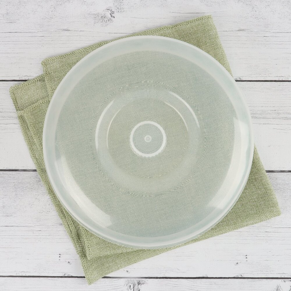 Temp-Tations Floral Lace Green Plastic Lid for 9" Round Multifunction Baker - Picture 3 of 4